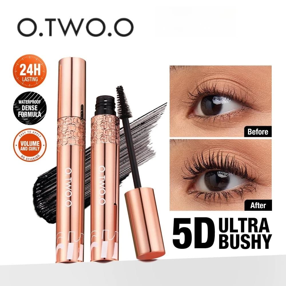 O.TW O.O Super Volume Mascara allungamento impermeabile Curling ciglia Extension No Caking 5d Silk Fiber Mascara Makeup