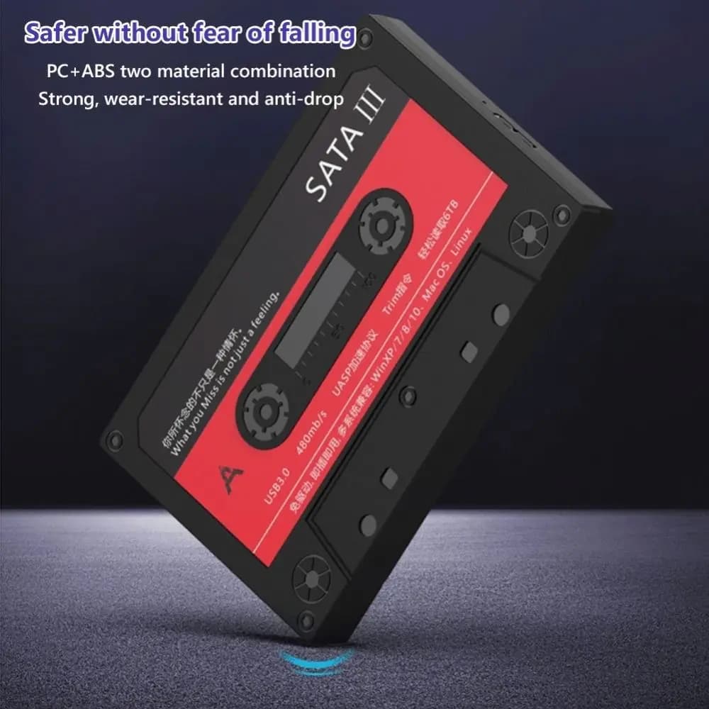 New 2.5 Inch External Hard Drive Enclosure SATA 5Gbps Portable SSD Enclosure USB 3.0 HDD Enclosure