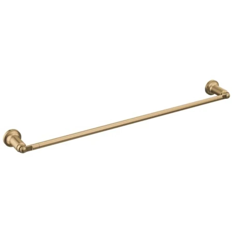 Portasciugamani da Bagno in Bronzo Champagne da 24'' Montato a Parete, Supporto per Asciugamani per Organizzazione Bagno, Confezione da 1