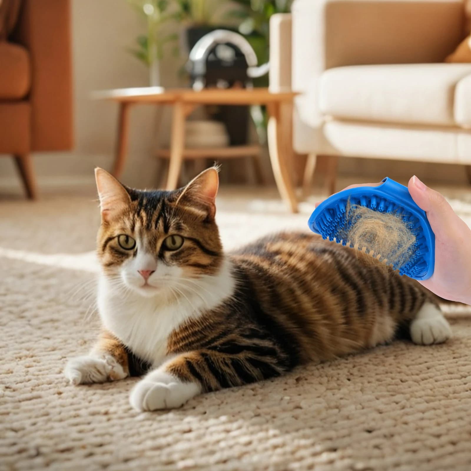 Set da 6 Pezzi per la Toelettatura degli Animali Domestici: Spazzola in Silicone per il Bagno del Cane, Spazzolino da Denti per Cani, Spazzola per Shampoo a Dito, Guanti per la Toelettatura di Cani e Gatti, Accessori per il Bagno di Cani e Gatti