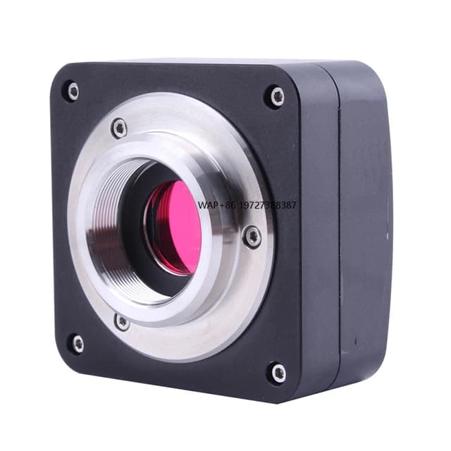 Fotocamera per microscopio con oculare digitale trinoculare con USB 4K HD ad alta risoluzione IP53 con 3 anni di garanzia Otturatore globale