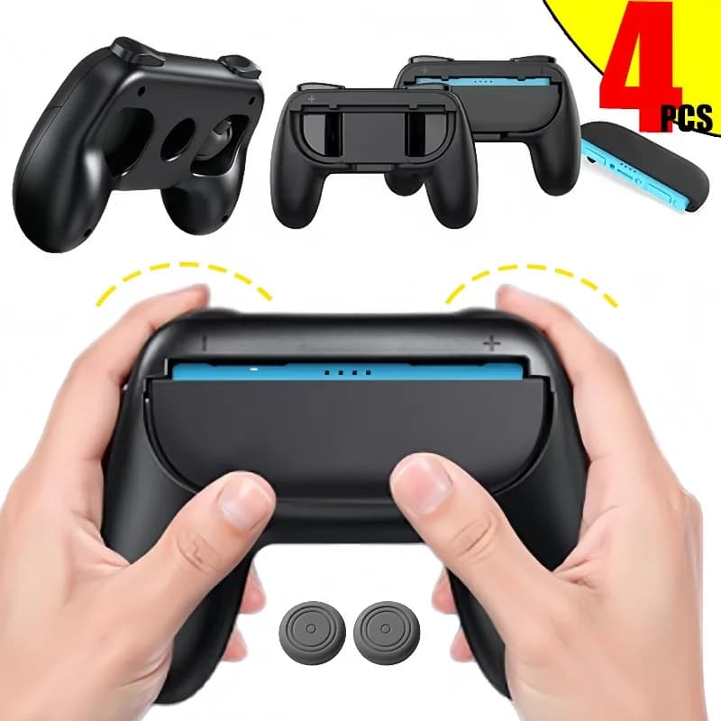 Impugnatura ergonomica per Switch 2 Tappo per impugnatura per pollice in silicone per controller Nintendo Switch2 Accessori da gioco Supporto per custodia per joystick
