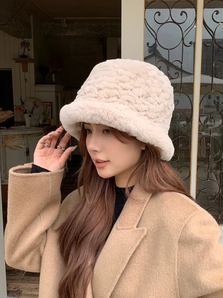 Cappello invernale da donna caldo 100% vera pelliccia di coniglio Rex cappelli bomber Lady berretto di pelliccia genuina berretti morbidi soffici pelliccia naturale cappello Buckrt