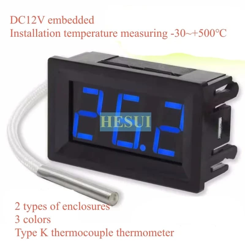 Termometro digitale termocoppia tipo K ad alta temperatura con display digitale XH-B310 -30 ~ 999 gradi