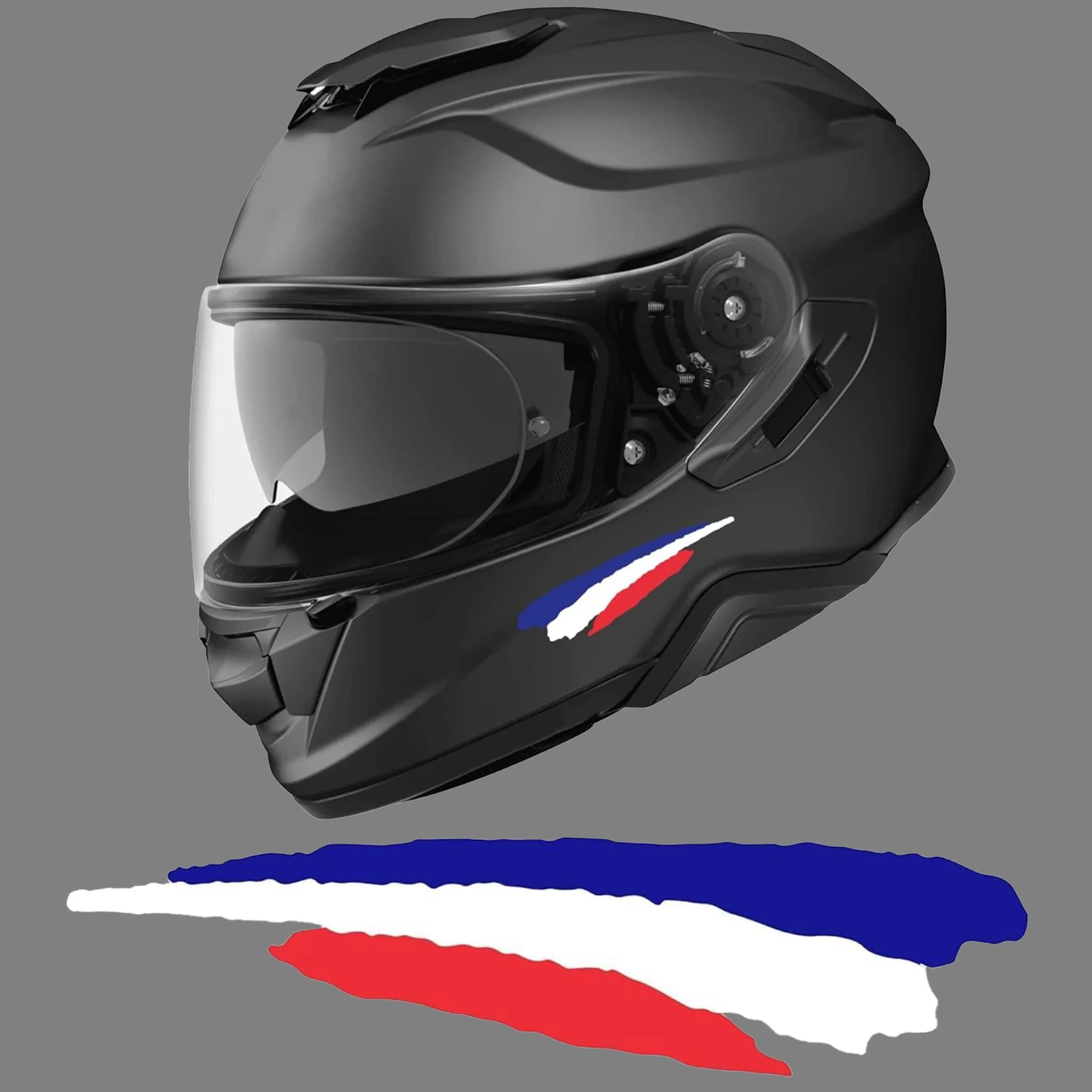 Adesivi decorativi in vinile impermeabili, 6 pezzi, adesivi multiuso per casco da moto, scooter, paraurti e finestrini auto, resistenti per auto