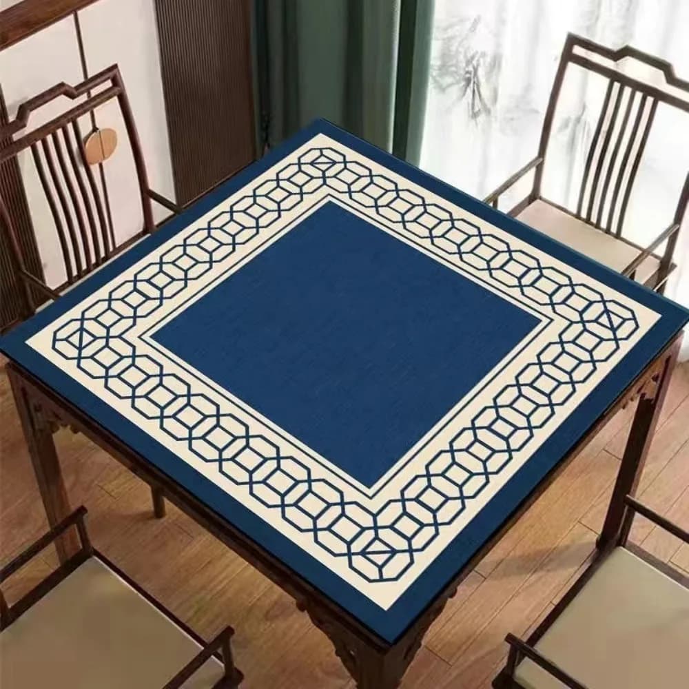 70/80/90cm multi-person game mahjong table mat creative design Mahjong game rubber table mat entertainment accessories