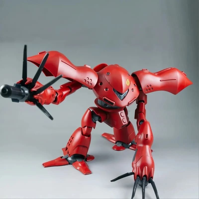 GL HGUC 1/144 037 Red Hygogg Long Arm - Kit Modello da Assemblare, Action Figure da Collezione, Giocattolo Puzzle per Ragazzi, Regalo, Ornamento da Scrivania, Bambola