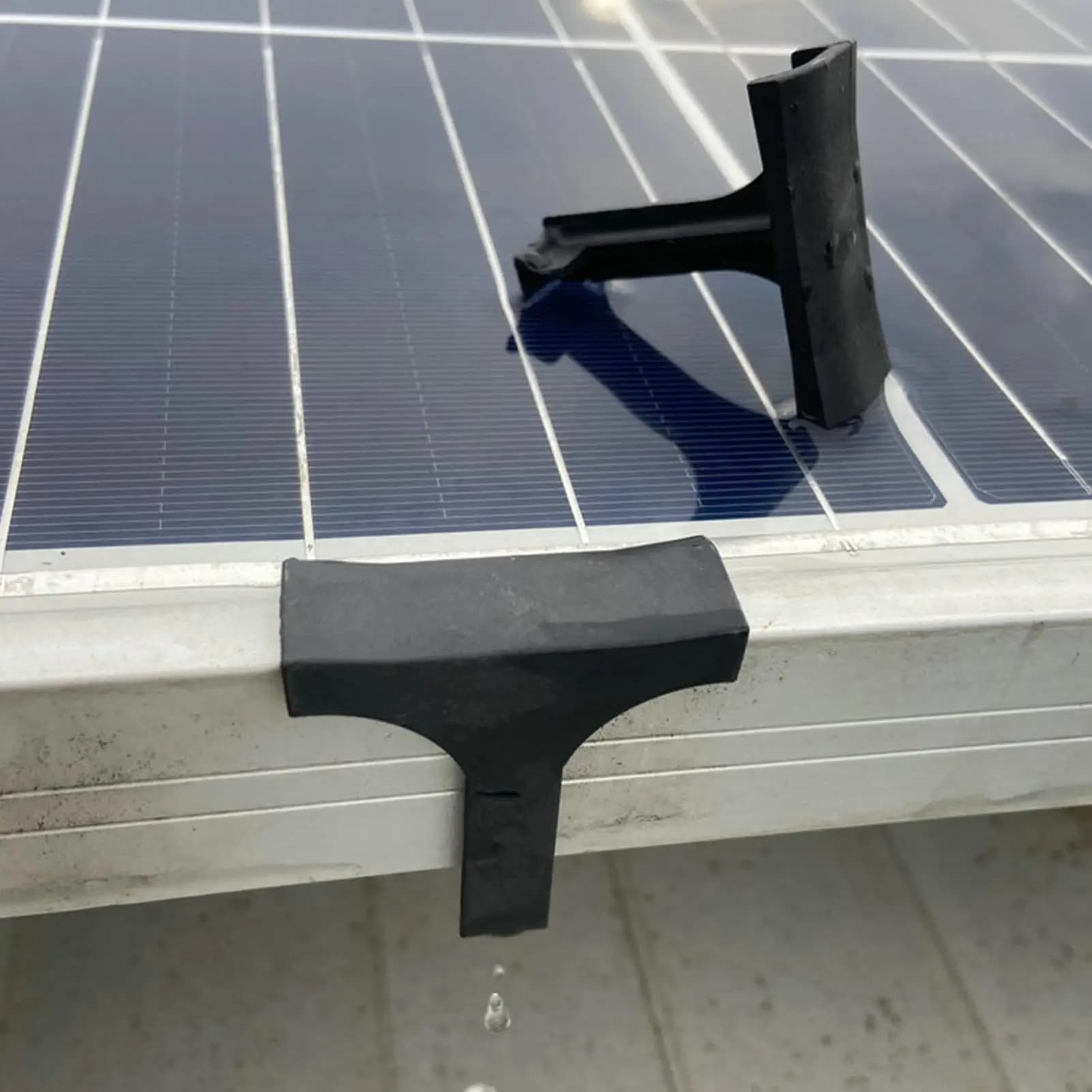 Solar Mounting Brackets 10 Pieces 30mm Photovoltaic Support Solar Panel Mounting Hardware For Roof House Balcony Pool Fence Wall