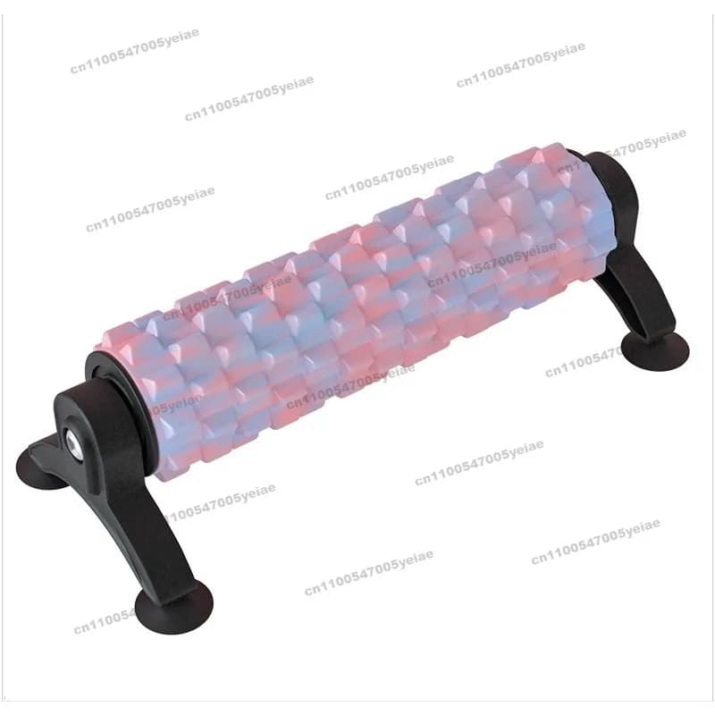 4 Plates Hanging The Wall Foam Shaft Bracket,Muscle Relaxation Artifact Meridian Dredging Professional Roller Massage Cylinder