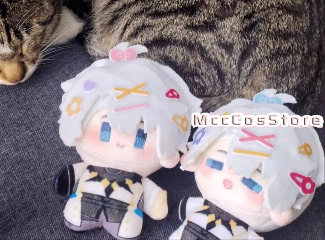 Honkai:Star Rail Phainon Mydei Anaxa 10Cm Cute Plush Dolls Acg Fluffy Keychain Bag Decor Pendant Girl Birthday Gift Cosplay Xmas