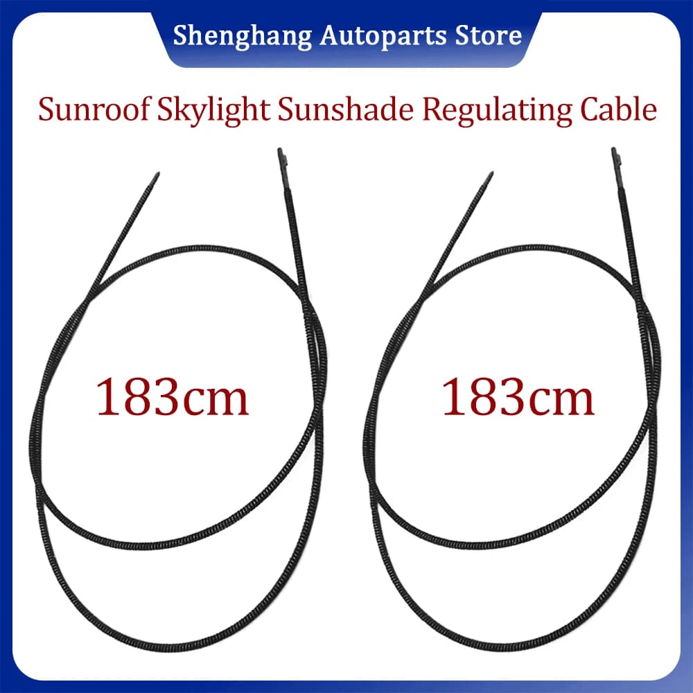 1K9971468 2 pz Tetto Apribile Lucernario Parasole Cavo di Regolazione Flessibile Pull Rope Kit di Riparazione Per Audi Q5 Roewe VW Golf TiguanL Tiguan