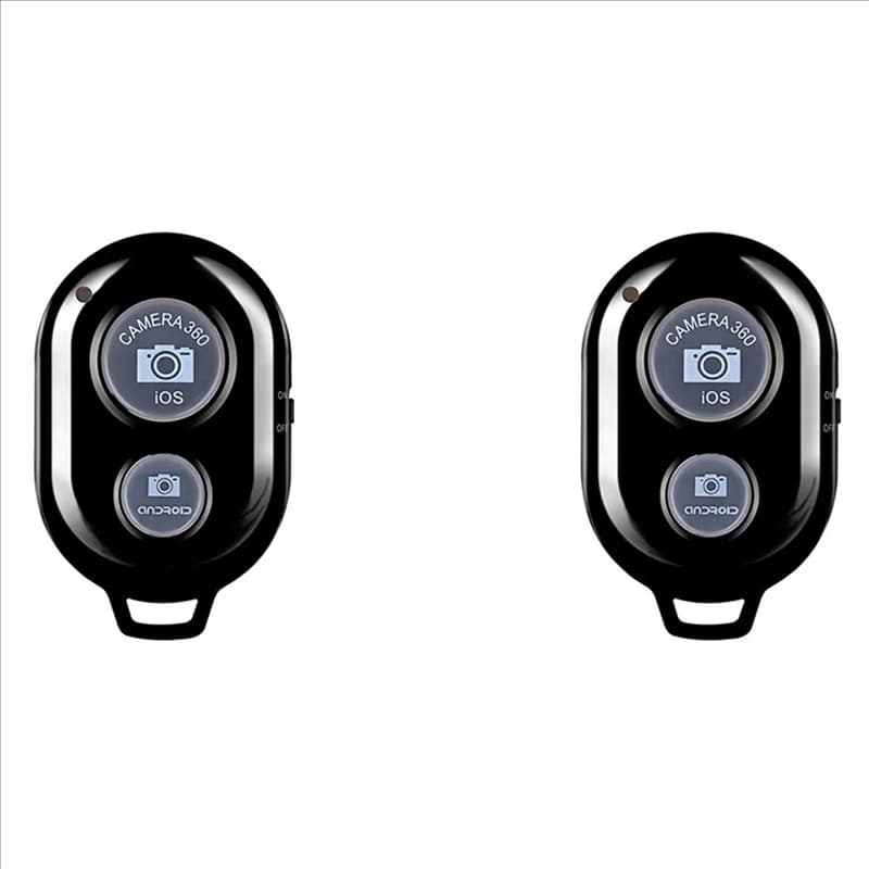 New Tech 2X Telefono cellulare Bluetooth Telecomando senza fili Monopiede Selfie Stick Otturatore Autoscatto Otturatore remoto per IOS Android
