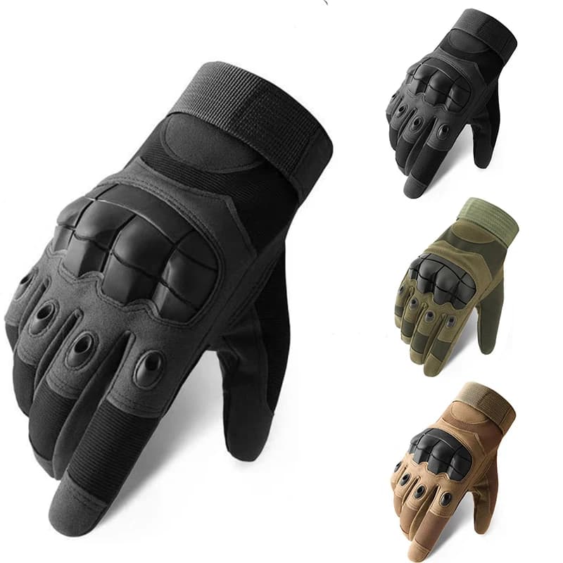 Guanti da boxe da caccia Touch Design Protezione fitness Sport Moto Guanti a dita intere Alpinismo e arrampicata su roccia