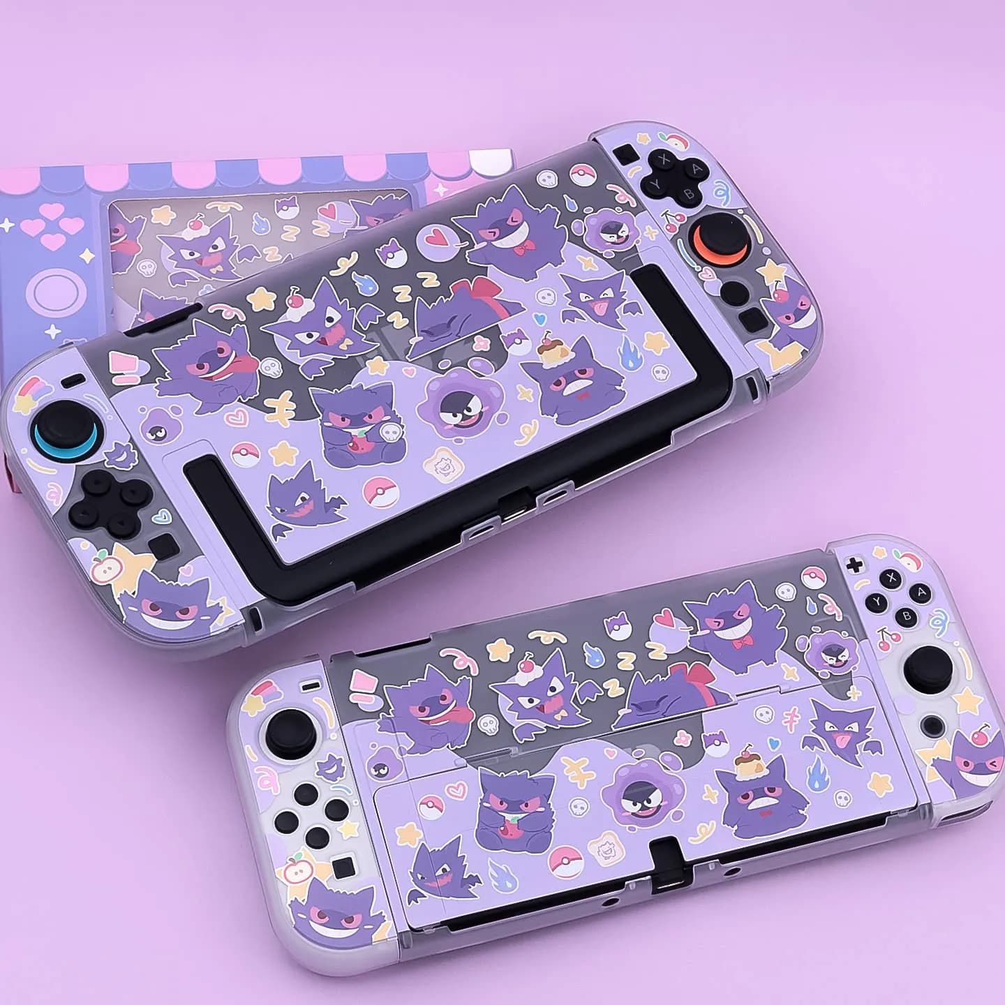 Nuova Custodia Protettiva Switch2 con Cover Dock per Nintendo NS 2/OLED, Guscio Protettivo Trasparente Anti-Caduta e Anti-Sporco, Accessori per Giochi