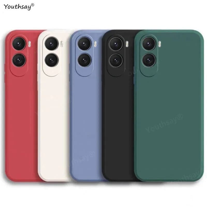 For Poco M7 4G Case Xiaomi Poco M7 Cover Fundas Coque Original Liquid Silicone Soft TPU Protective Phone Back Bumper Poco M7