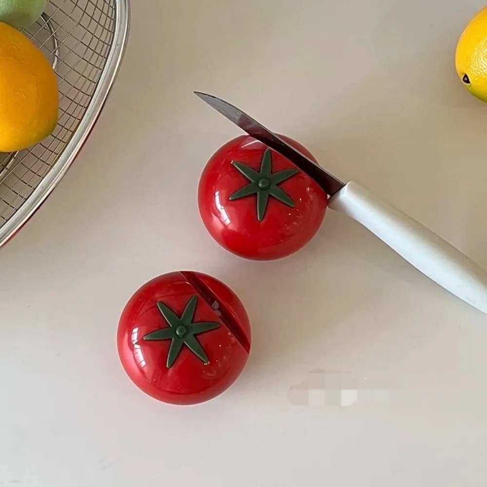 Creative sharpeners for cute tomato, ceramic sharpener for home use, portable fast sharpeners, functional kitchen gadgets