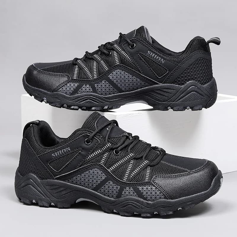 Scarpe da trekking impermeabili da uomo, resistenti all'usura, scarpe sportive da esterno, comode, antiscivolo, per escursionismo, caccia, allenamento tattico