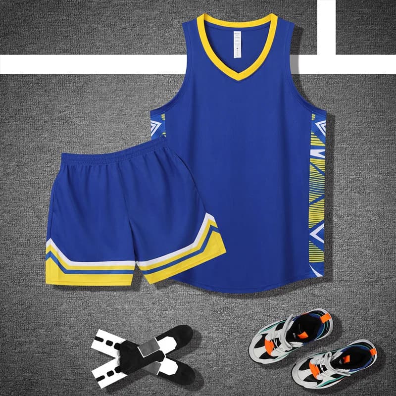 Men's Basketball Shorts, Boy, School Team, Training, Children's Sportswear, Uniforms, Drying Basketball Mesh