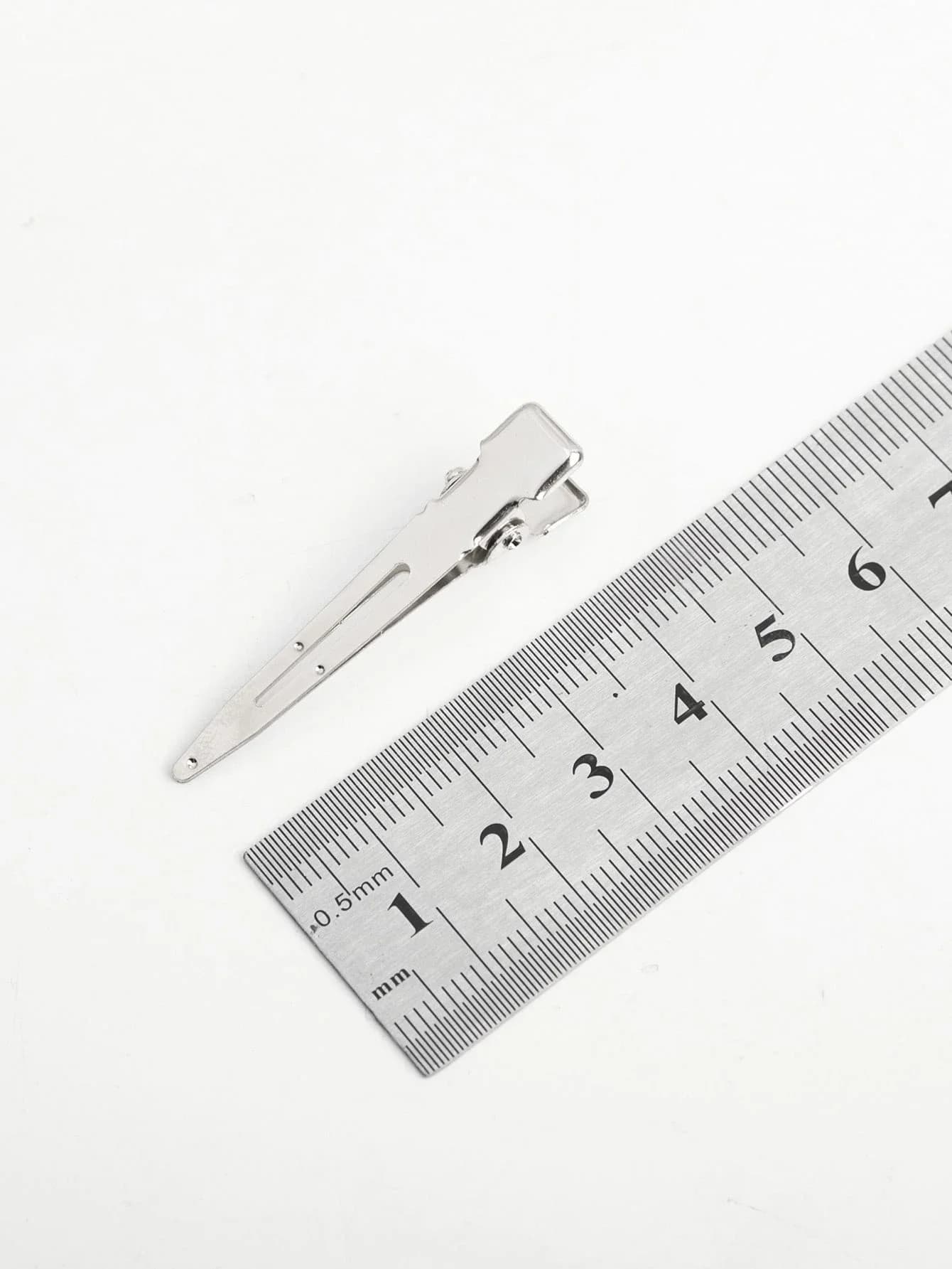 30/80 Pezzi Fermagli per Capelli in Metallo Semplici, Mollette Minimaliste, Fermagli a Barretta per Donna