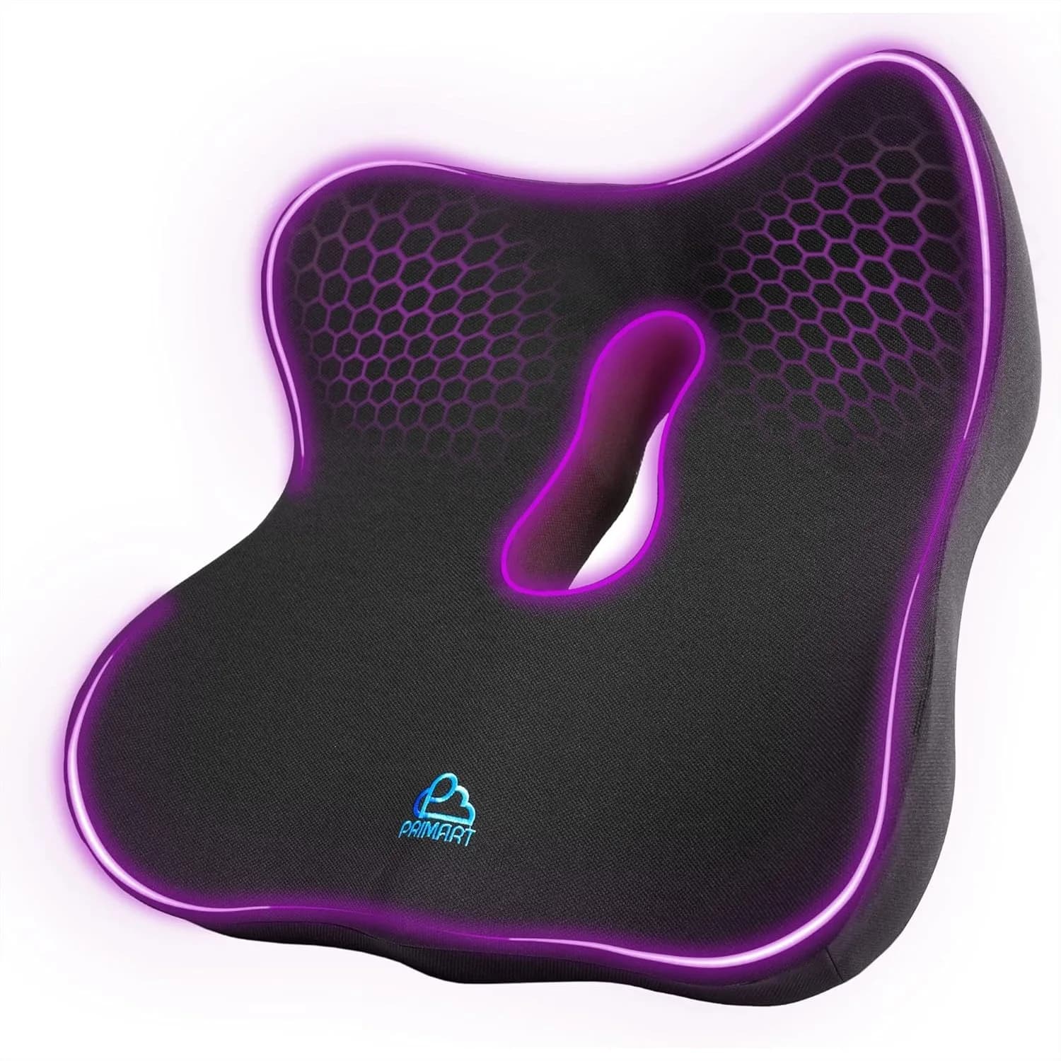 Cuscino in Memory Foam per Alleviare la Pressione, Cuscino Ergonomico per Sedia da Ufficio, Supporto per Coccige, Dolore Sciatico e al Coccige