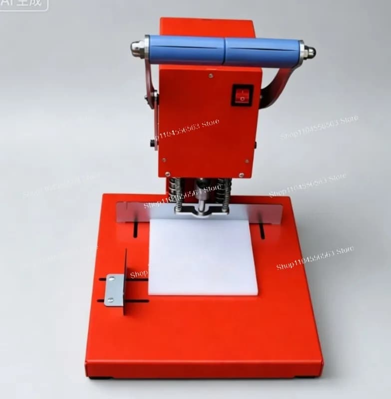 Macchina Elettrica per Foratura: Per Realizzare Fori di Ventilazione su Sacchetti Autosigillanti, Tessuti, Pelle, Imballaggi e Biglietti da Visita