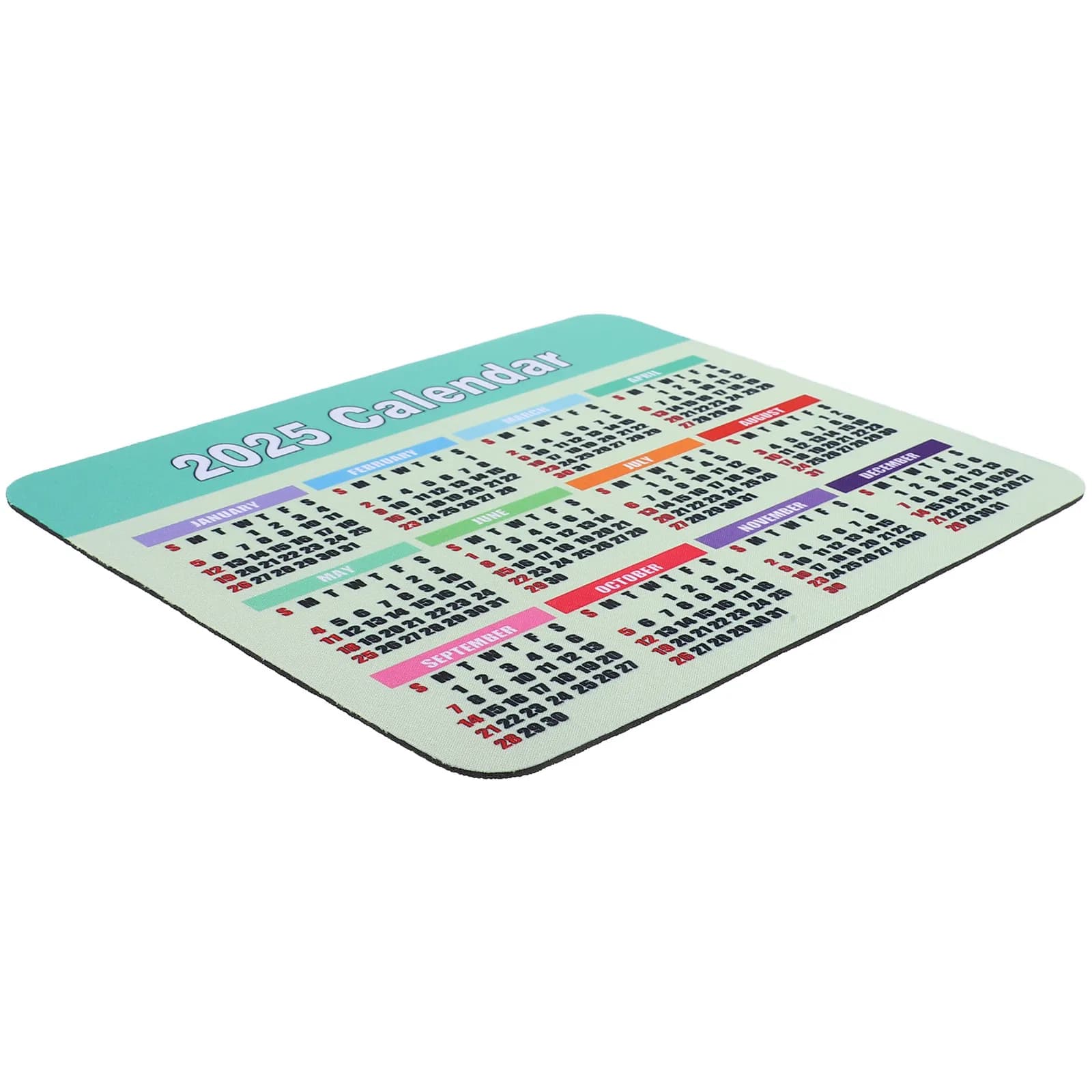 Mouse Extra Large Carpet with Calendar 2025, Liscia Surface for Desk, Office, Gaming, Workplace, Multifunctional Carpet