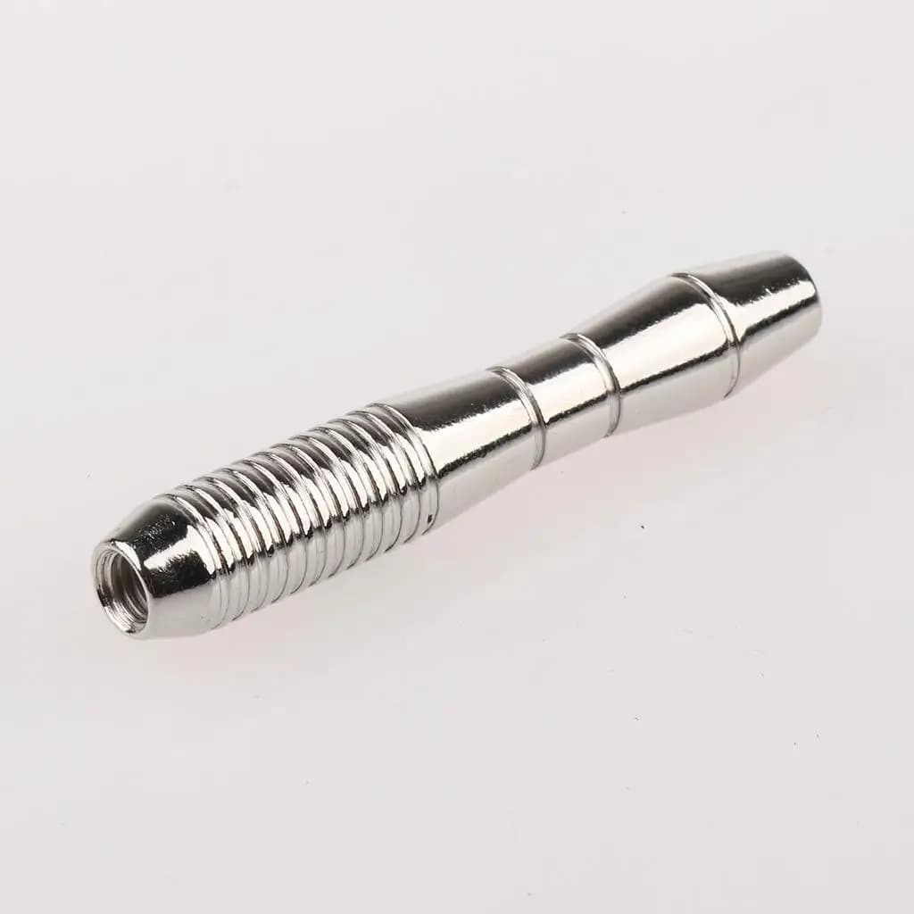 Set di 16 Grammi di Barili per Freccette con Punta in Acciaio, Accessori per Freccette con Punta Morbida, Barili di Ricambio Argento, Confezione da 12