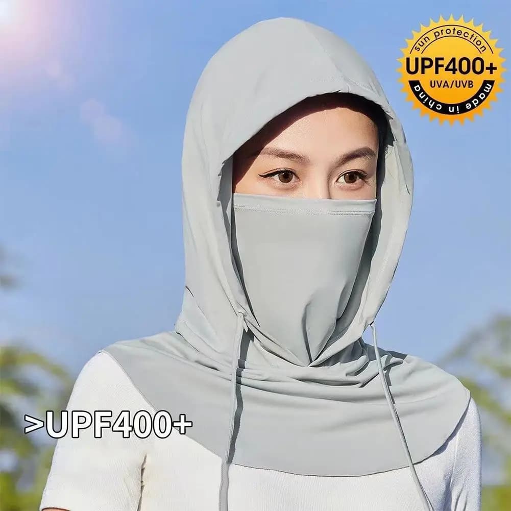 Face Covering All-in-one Neck Guard Full Face UV Protection For Men Women Outdoor Motorcycle Cycling Fishing Skiing Face Mask
