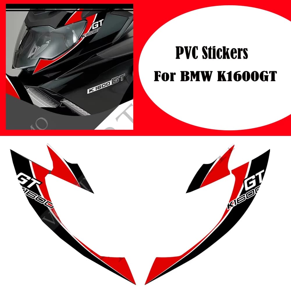 Adesivi Protezione Moto Carenatura Parafango Emblema Logo Custodie Borse laterali Bagagliaio Per BMW K1600GT K1600 K 1600 GT Serbatoio Pad