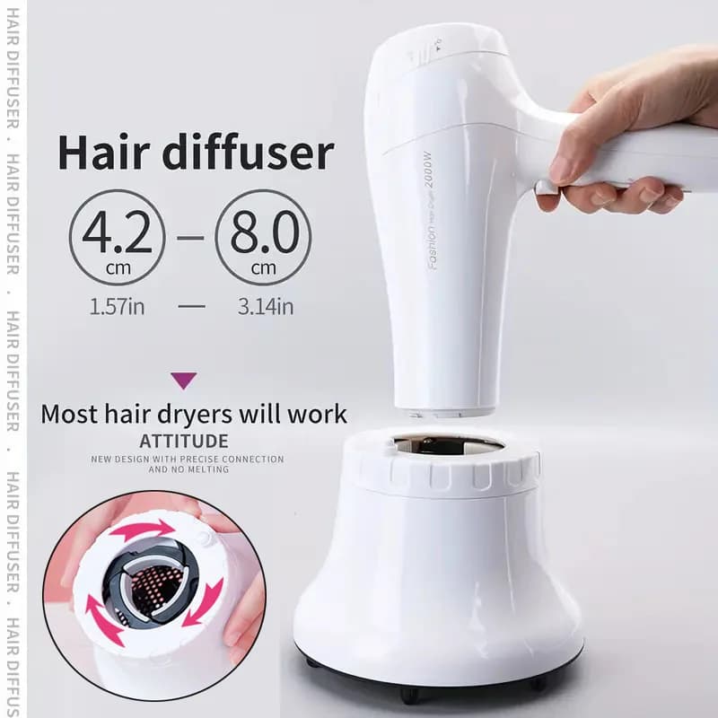 Adjustable hair diffuser for curly hair Diffuser for adjustable styling for curly hair Accessories for hair dryer for hair nozzles