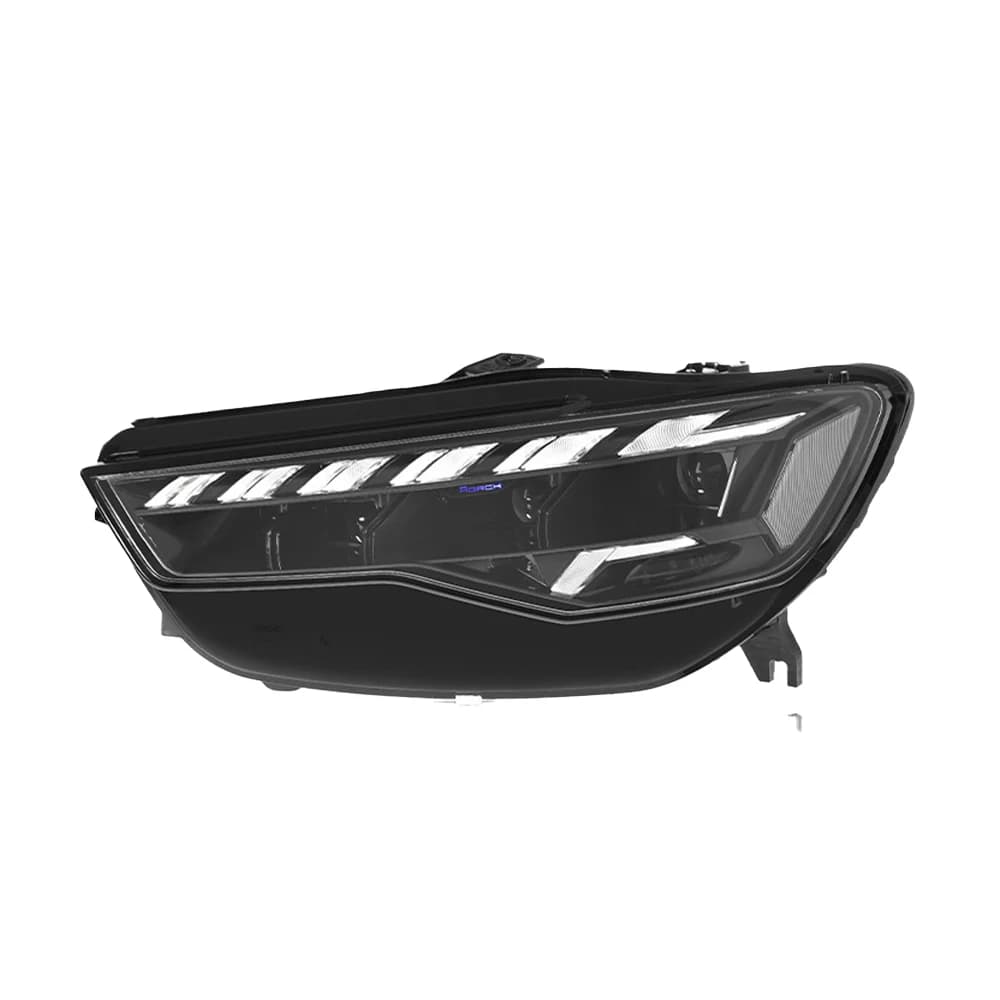 Accessori Fari Anteriori per Auto ATV&UTV, per Audi A6 A6L C7 C7.5 4G 2016-2018, Aggiornamento Stile Horch, Fari LED Auto con Lente Proiettore A