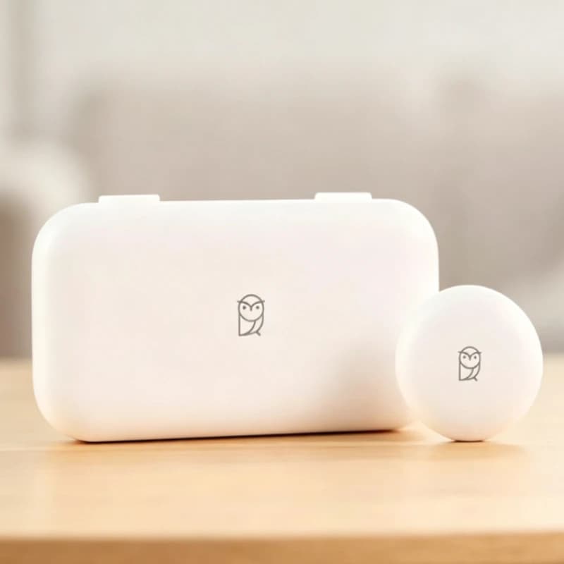 Set Termometro Digitale Intelligente Miaomiaoce, Portatile, Alta Precisione, Monitoraggio Costante, Allarme Alta Temperatura per Bambini, Ricaricabile