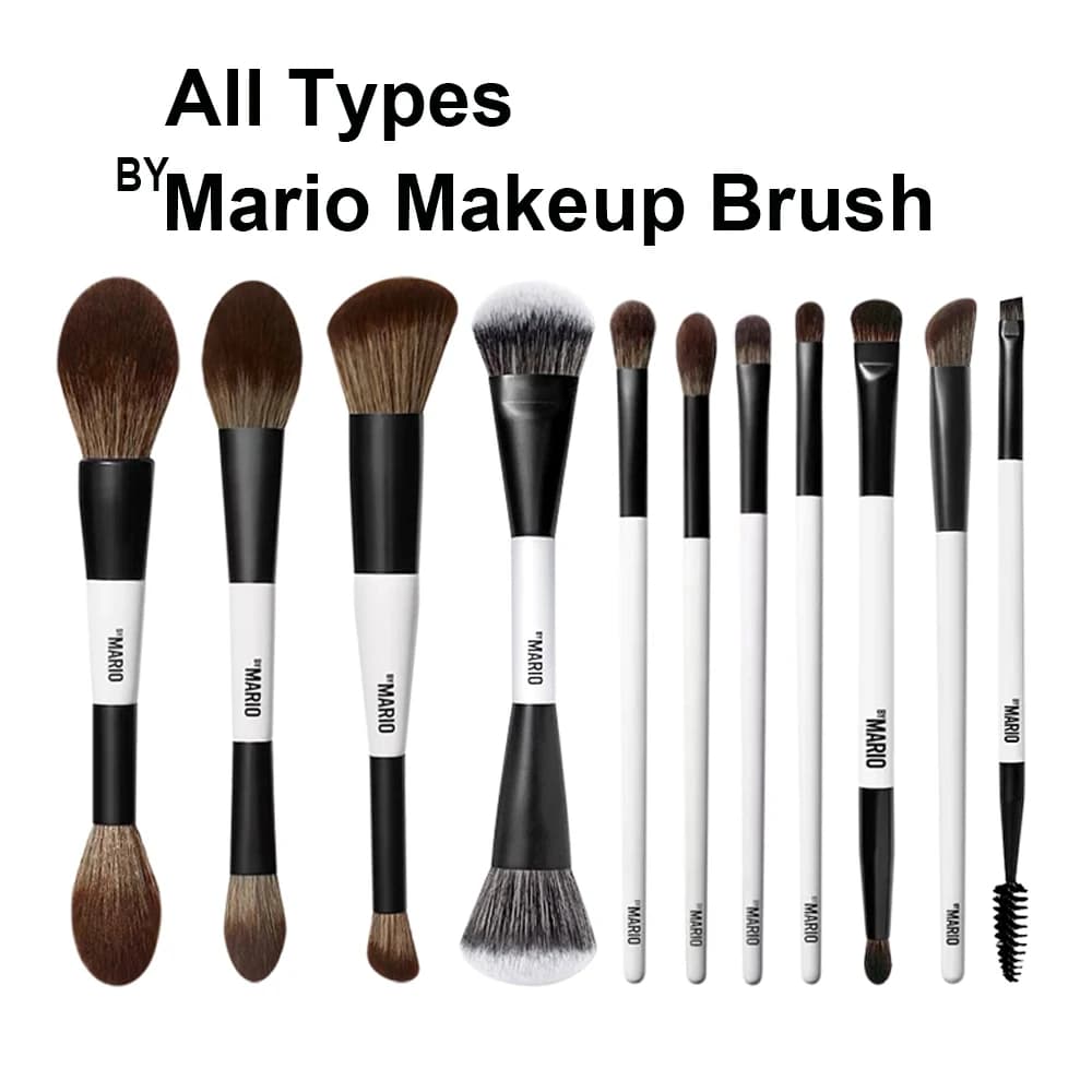 Pennelli per Trucco di Tutti i Tipi: F1, F2, F3, F4, F5, E6, EF1, E3, E4, E5, F7 - Pennello Illuminante, Pennello per Blush, Pennello Effetto Luminoso, Pennello Cosmetico con Setole Morbide