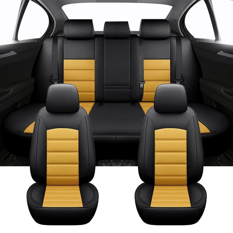 Custom Car Seat Covers for Toyota Raize Yaris Cross Corolla Wish Hilux Prius Camry Land Cruiser 100 RAV4 Car Gift Accessories