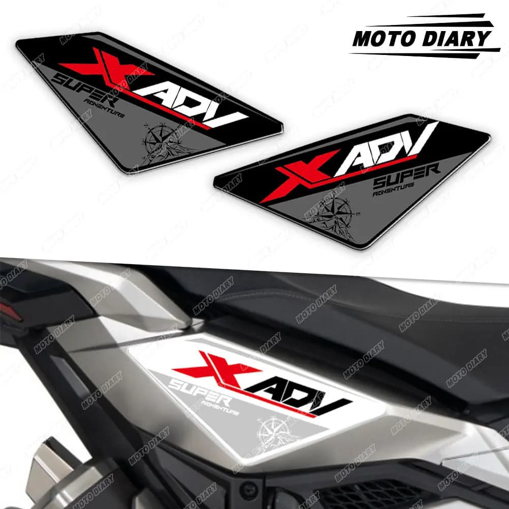 Adesivo moto 3D Decalcomanie protezione laterale impermeabile per XADV750 X-ADV 750 XADV 750 2017-2023