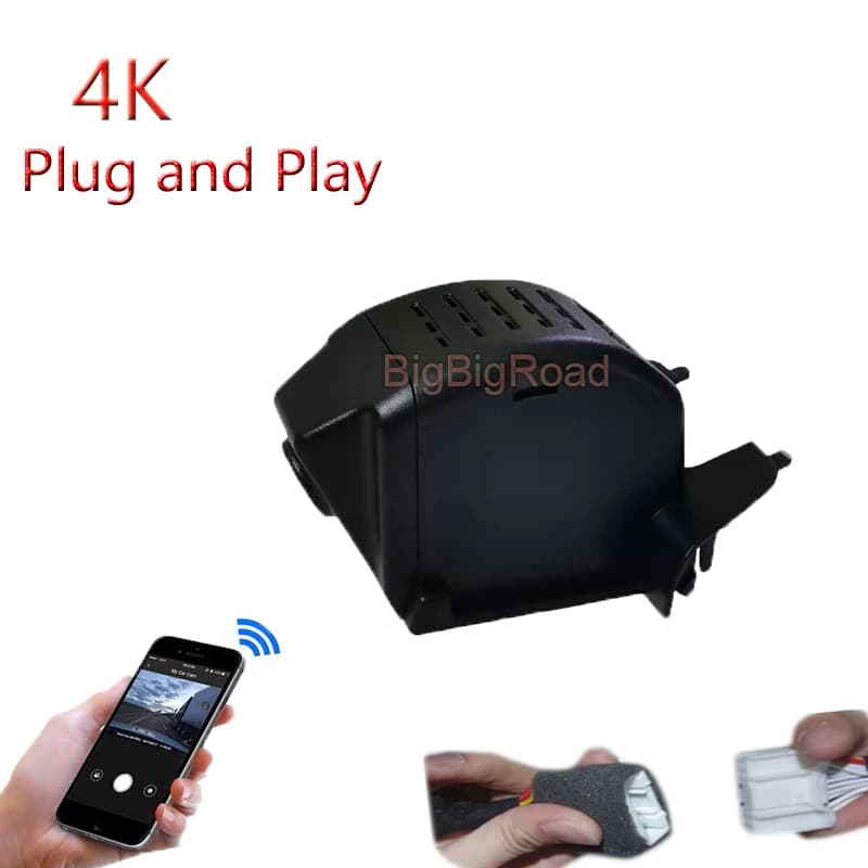 4K Plug And Play For Haval Great Wall H9 2015- 2018 2019 2020 2021 Wifi Car DVR Video Recorder Dash Cam Camera FHD 2160P