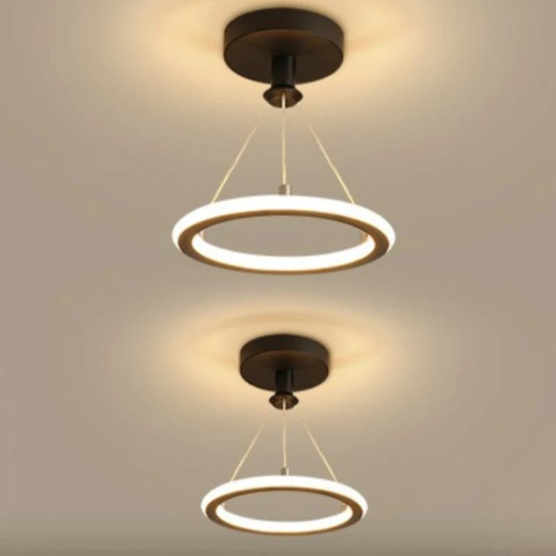 Lampada da Soffitto Industriale Americana in Ferro per Balcone, Corridoio, Decorazione Domestica, Luci da Scrivania, Luminarie Metalliche Delicate