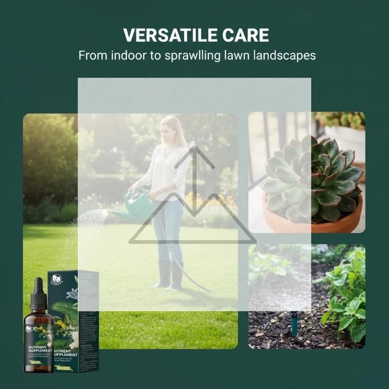 Green Leaf Plant Concentrate Nutritional Solution Household Use Flower Potted Liquid Fertilizer Root Booster 30ml Size