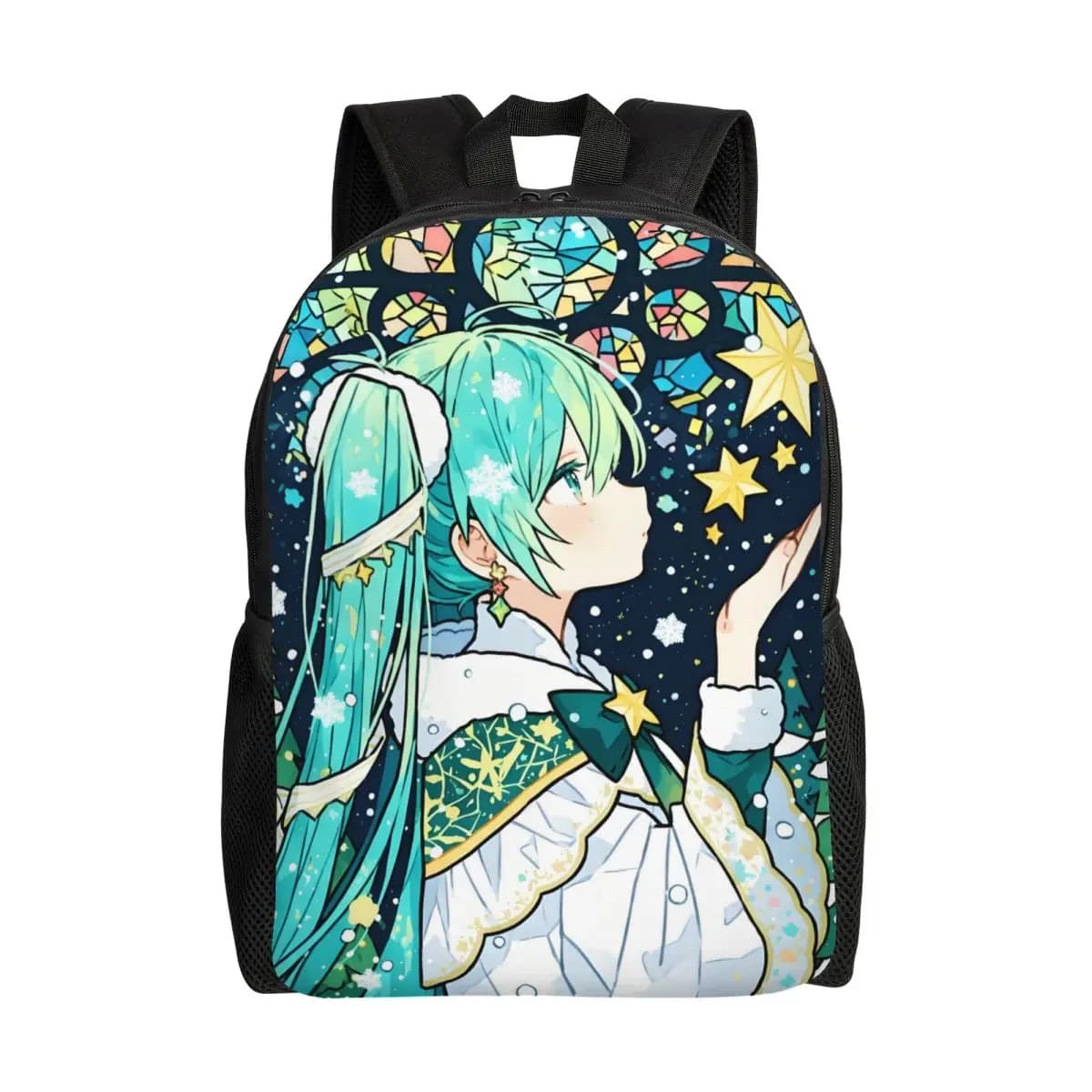 Zaino da Viaggio Personalizzato H-Hatsuned M-Mikus per Uomo e Donna, Borsa per Laptop e Libri, Nuovo Zaino per Studenti Universitari