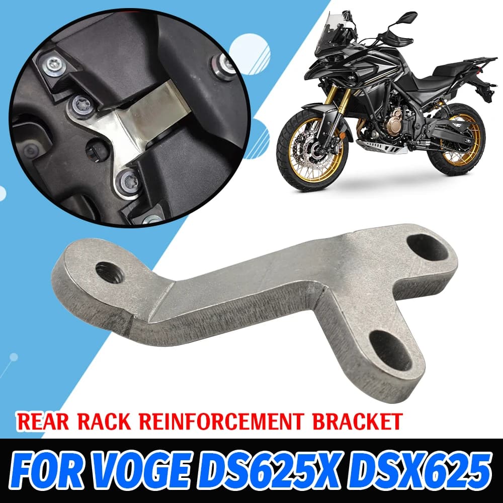 NUOVO Per VOGE 625DSX DS625X DSX DS 625 X 2025 Accessori Moto Portapacchi Posteriore Scatola Mensola Supporto Staffa di Rinforzo