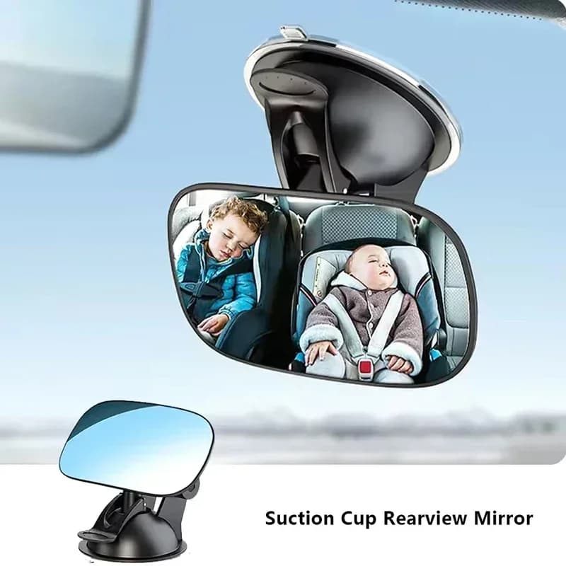 1/2pcs Safety Car Back Seat Baby View Mirror Adjustable Baby Rear Convex Mirror Car Baby Kids Monitor Car Accessories Interior