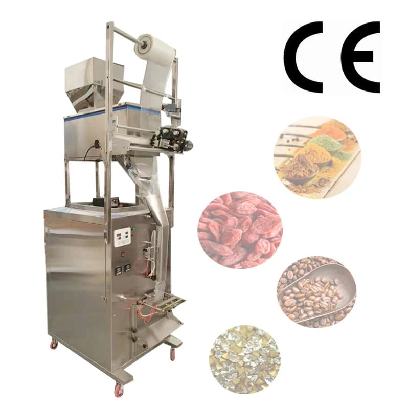 Packing Machine Automatic Powder Granule Tea Food Dried Fruit Screw Medicinal Material Seasoning Sealing Packaging Machine