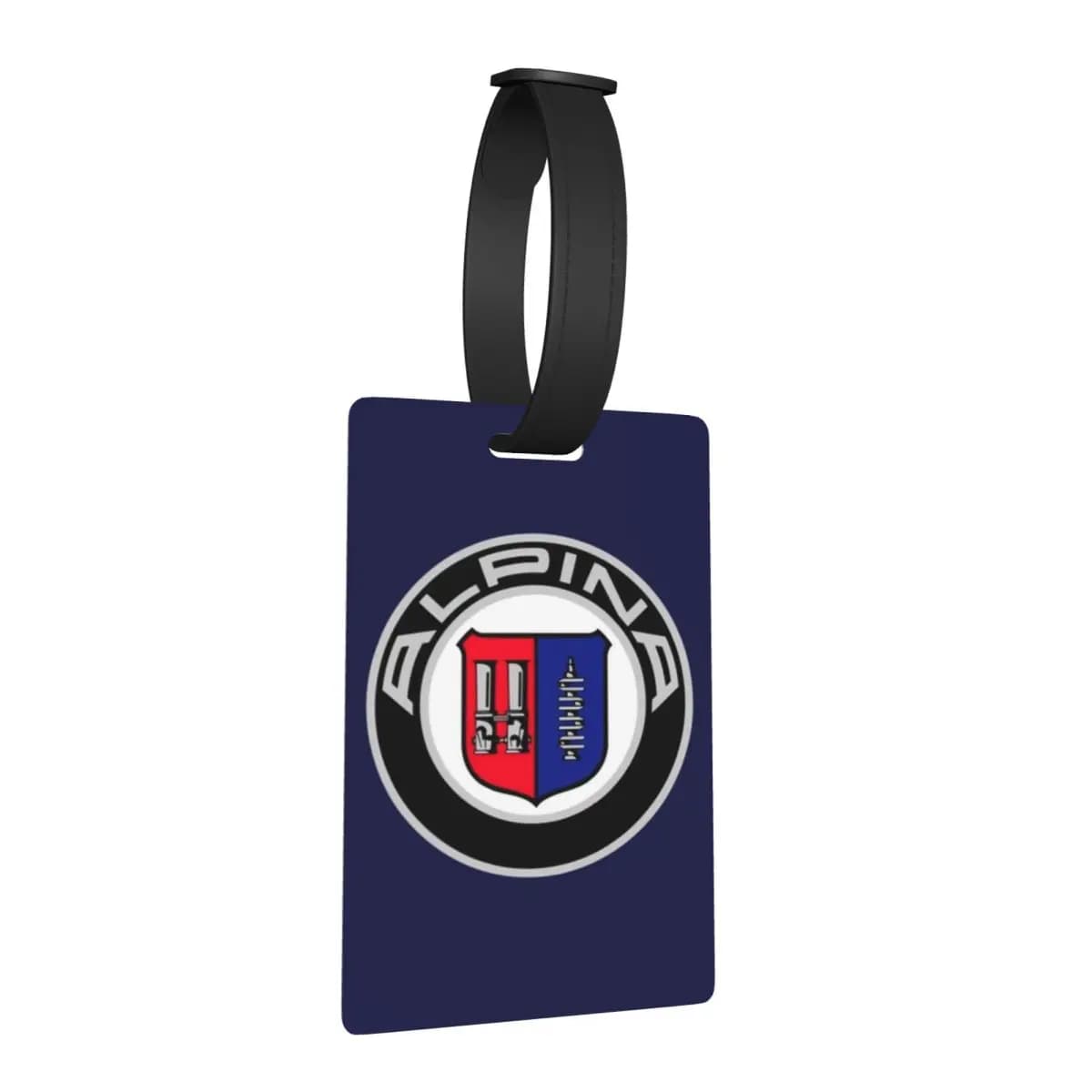 Alpina - Etichette per Bagagli con Loghi di Auto d'Epoca, Accessori per Valigie, Targhette per Bagaglio da Viaggio, Porta Etichette con Spazio per Nome e Indirizzo