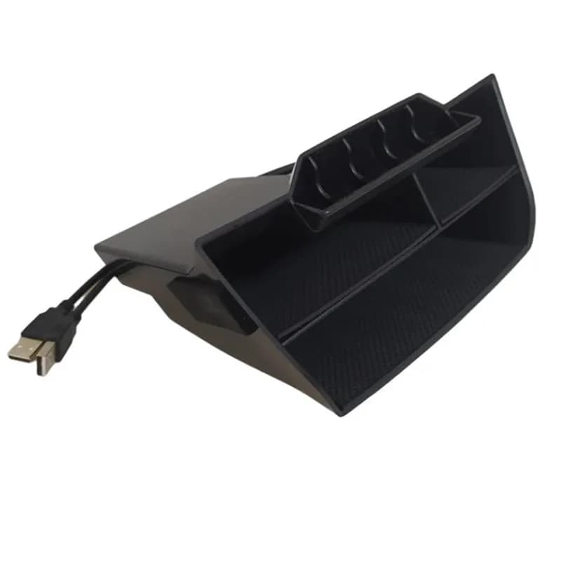 Scatola portaoggetti per console centrale auto in ABS con USB per Honda Civic 10th Gen 2016 - 2019 Accessori per organizer per contenitori per vassoi
