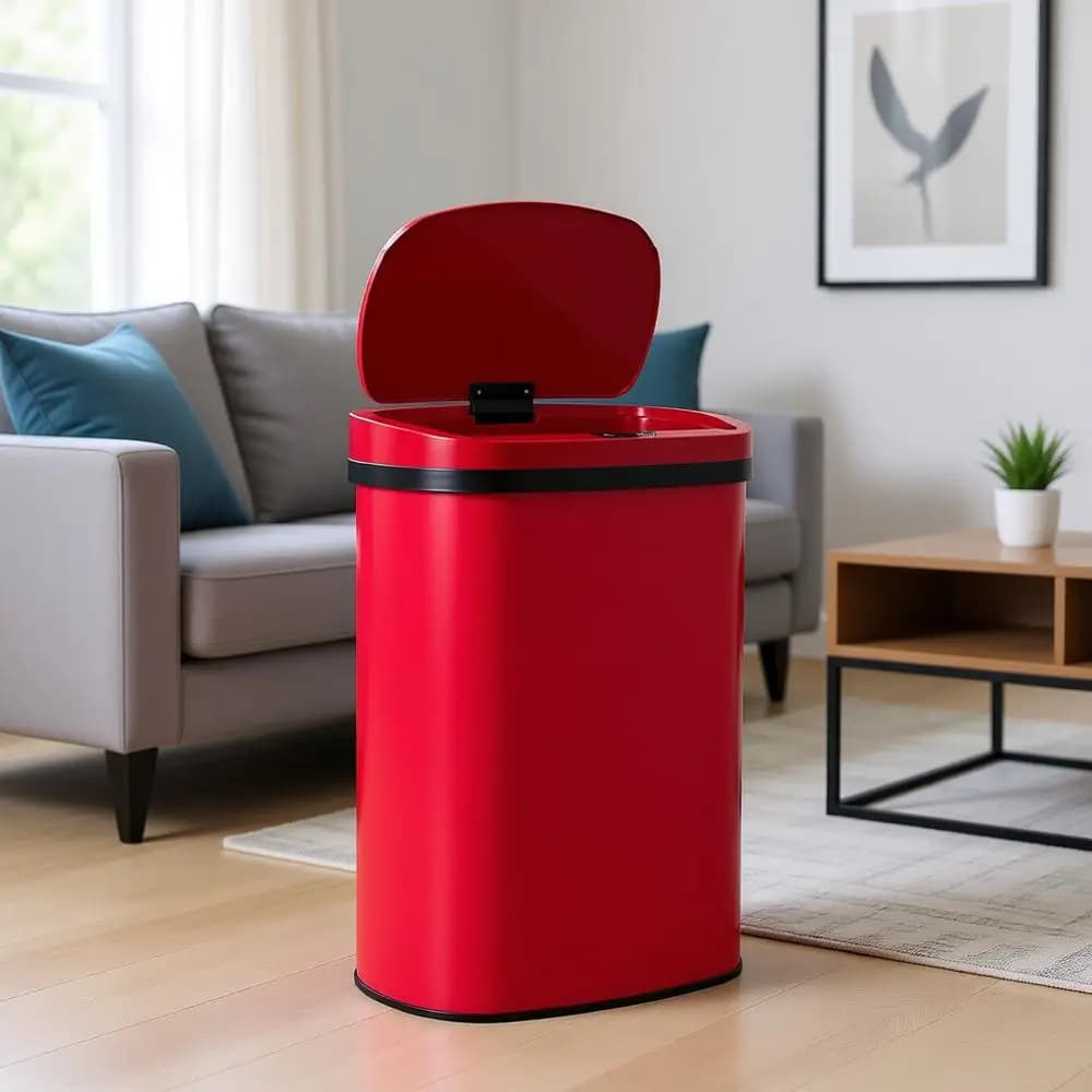 Cestino per Rifiuti da Cucina Automatico con Sensore Touch da 13 Galloni
