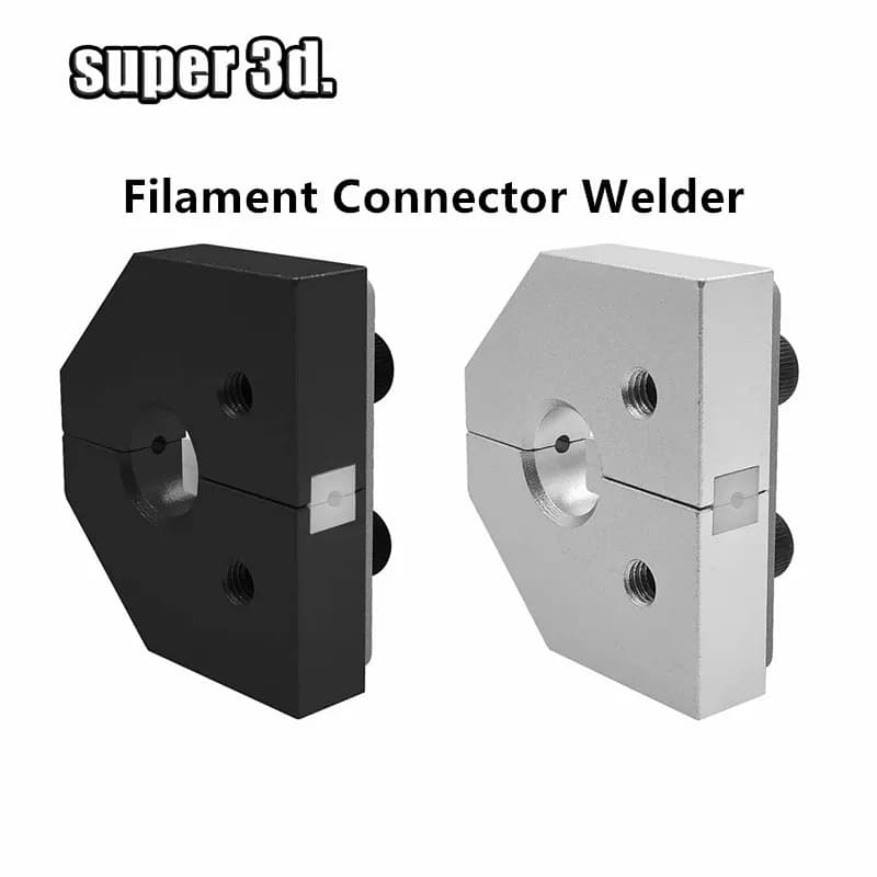 3D Printer Filament Connector Thread Joiner 1.75mm For All Types PLA/ABS/PETG Bambulab Ender 3 K1 Max Parti Joiner Tool