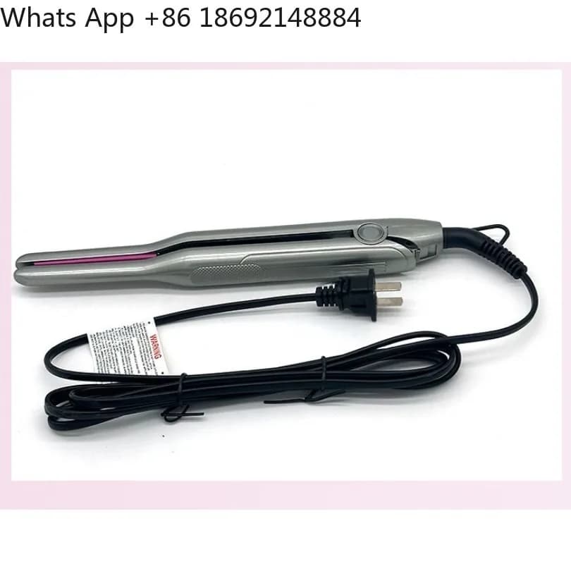 Ferro arricciacapelli per capelli corti, con punta stretta, per uomo e donna, per volumizzare le radici dei capelli, per il volume del cranio, clip per capelli soffici a lunga durata