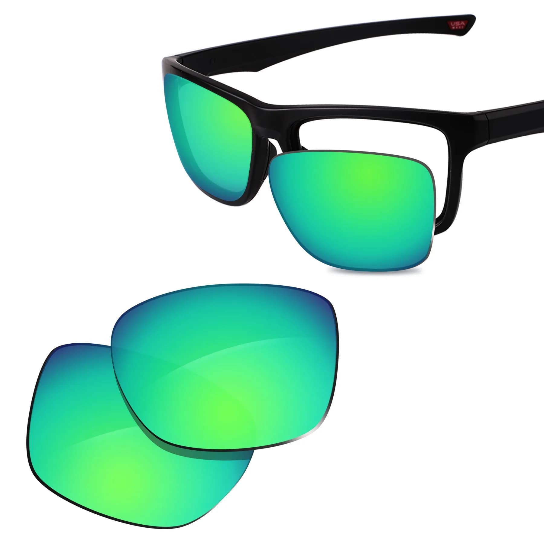 Polarized/non polarized lens Glintbay UV400 protection for sunglasses Oakley Holston OO9334 58 mm