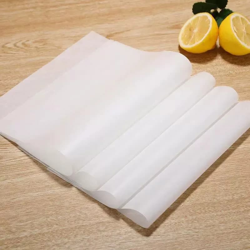 50/100PCS Rectangular Cooking Oven Pads Card Use And Drop Tray White Paper Pad for Kitchen Burro Air Fryers Insulation Oil