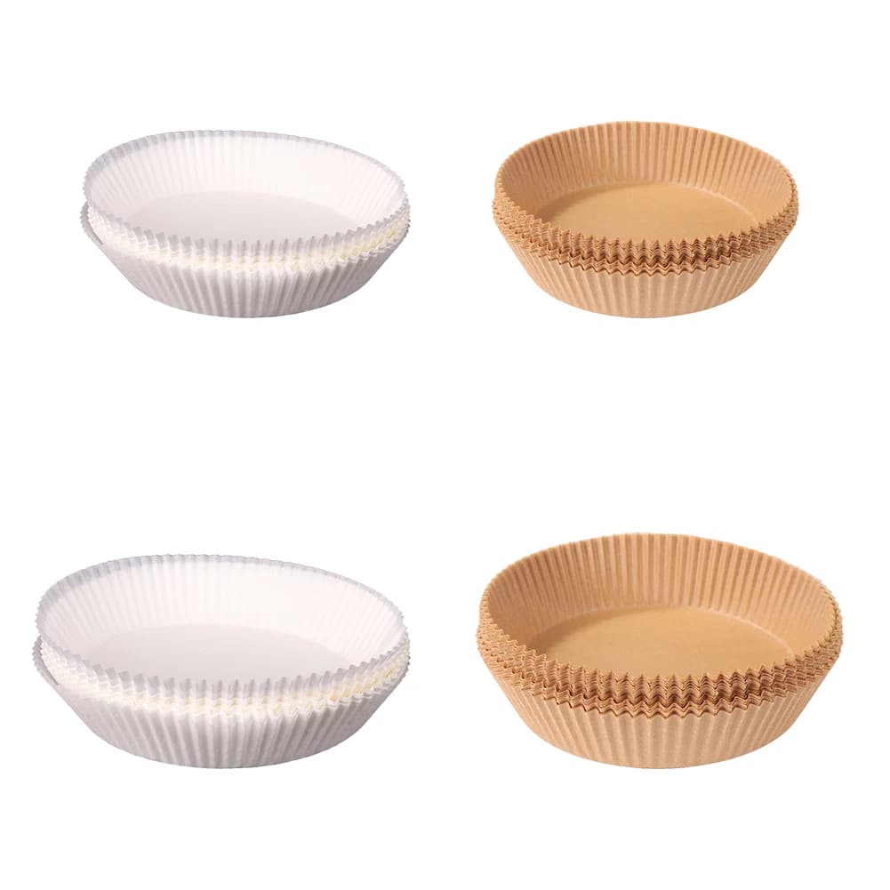 30/100 Pezzi Carta Assorbente per Microonde, Rotonda, Usa e Getta, per Barbecue, Antiaderente, Accessori per Cottura
